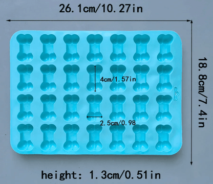 Silicone Treat Mould – 28x Dog Bones for DIY Pet TreatsDog TreatsBravo Pets