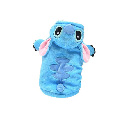 Adorable Stitch Dog Fleece Costume – Cosy & Fun Pet Outfit for Dogs & CatsDog ApparelBravo Pets