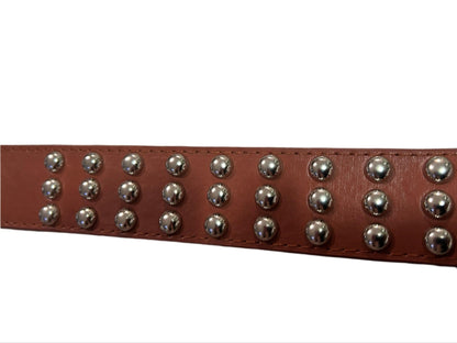 Faux Leather Studded CollarDog CollarBravo Pets