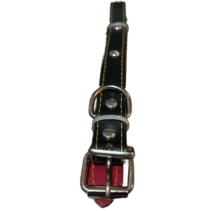 Premium Adjustable Leather Dog Collar – 46cm | Durable & Stylish for Active DogsDog CollarBravo Pets