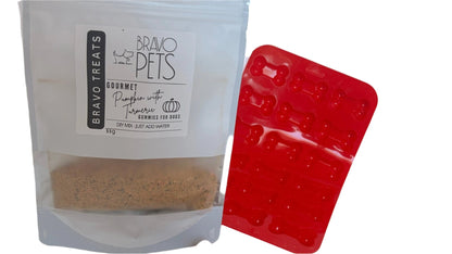 Gourmet Pumpkin with Tumeric DIY Gummies Mix - 30g - Includes Disposable Piping BagDog TreatsBravo Pets