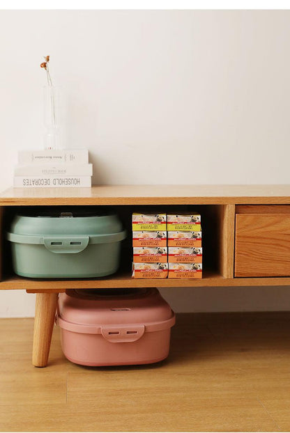 Foldable Airtight Pet Food Storage Container – Space - Saving & Freshness - Preserving SolutionFood ContainerBravo Pets