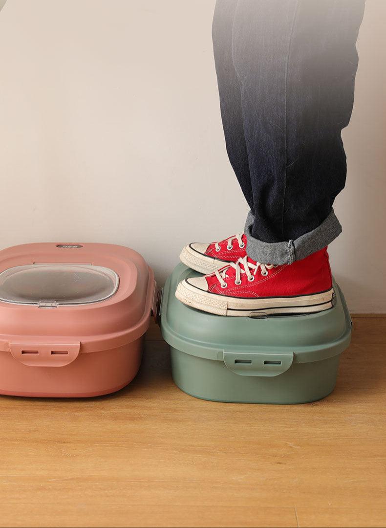 Foldable Airtight Pet Food Storage Container – Space - Saving & Freshness - Preserving SolutionFood ContainerBravo Pets