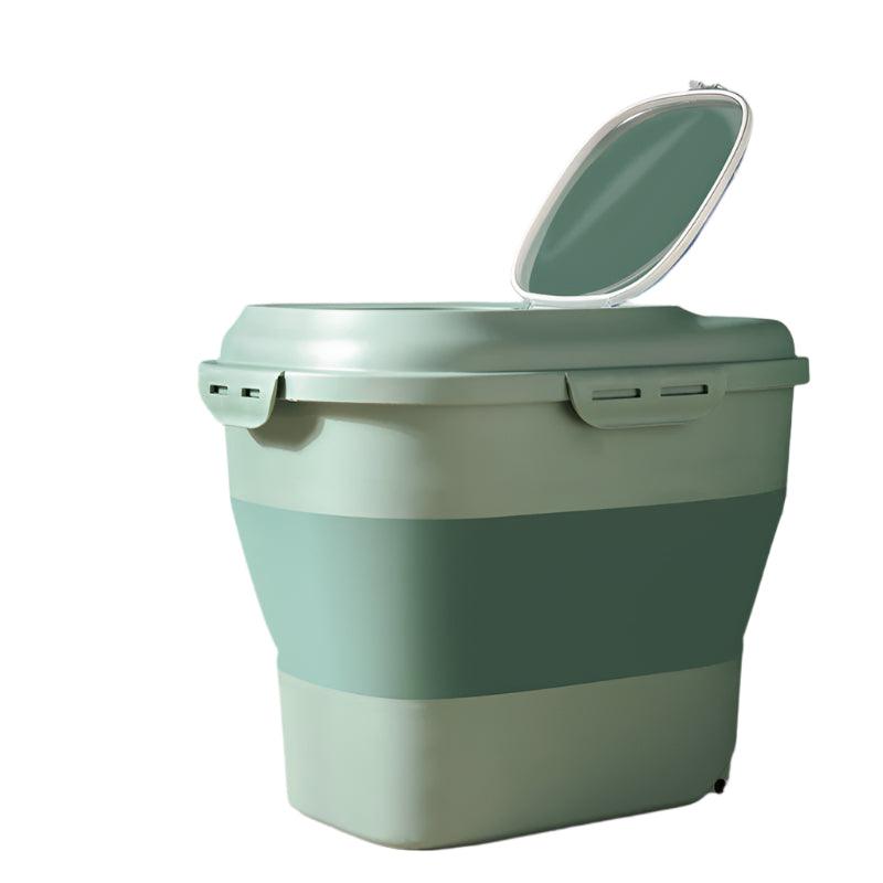 Foldable Airtight Pet Food Storage Container – Space - Saving & Freshness - Preserving SolutionFood ContainerBravo Pets