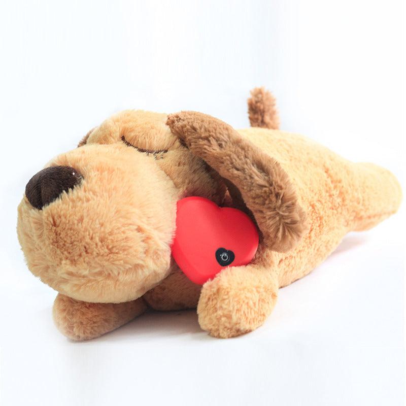 Pet Anxiety Relief & Calming Sleep Toy – Heartbeat Plush Companion for Puppies & DogsDog ToyBravo Pets