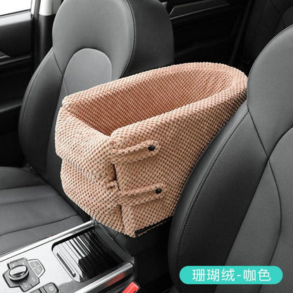 Small Dog Car Seat – Central Control Safety Cushion for Secure & Comfortable TravelPet Car CarrierBravo Pets