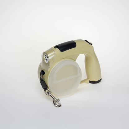 Pet LED Walking Rope with Retractable Leash & Snack Box – Safe & Convenient Night WalksDog LeadBravo Pets