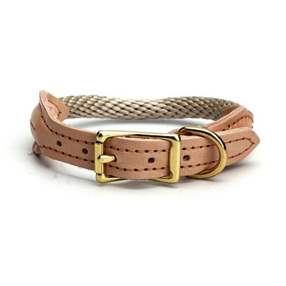 Premium Handmade Rolled Leather Dog Collar – Stylish & DurableDog CollarBravo Pets