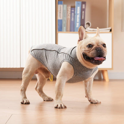 Trendy & Functional Breathable Dog T-Shirt with Reflective Paw Print & Traction BuckleDog ApparelBravo Pets