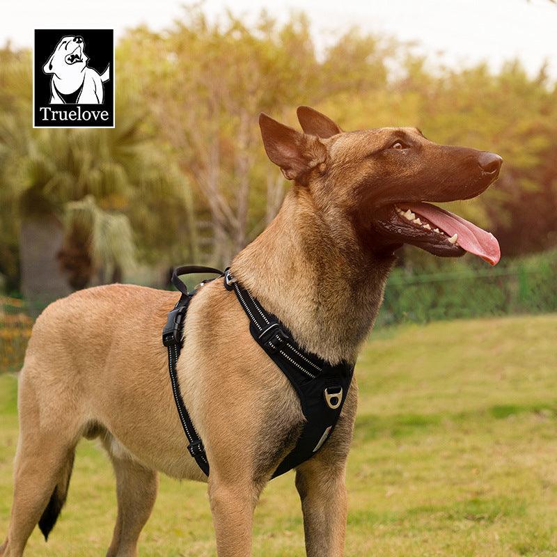 Heavy - Duty No - Pull Dog Harness – Adjustable & Comfortable Control HarnessDog HarnessBravo Pets