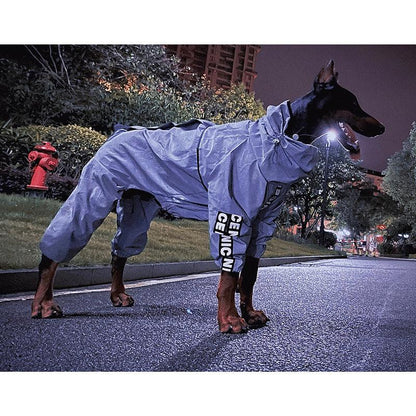 Reflective Waterproof Dog Raincoat – Adjustable & Stylish Rain ProtectionDog ApparelBravo Pets