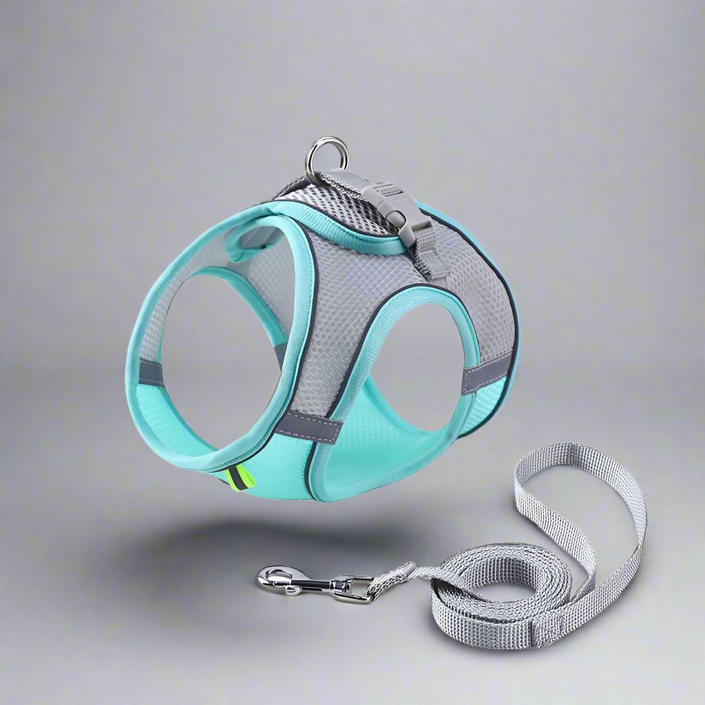 Adjustable Reflective Pet Harness for Outdoor Use with Breathable Collar and LeashDog HarnessBravo Pets