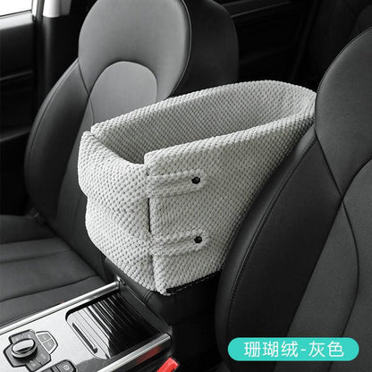 Small Dog Car Seat – Central Control Safety Cushion for Secure & Comfortable TravelPet Car CarrierBravo Pets
