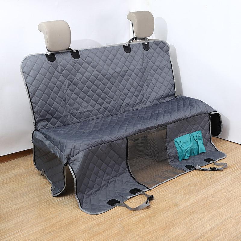 Dog Car Seat Cover – Waterproof Pet Travel Hammock & Back Seat Protector for Cars & SUVsPet Car Seat CoverBravo Pets