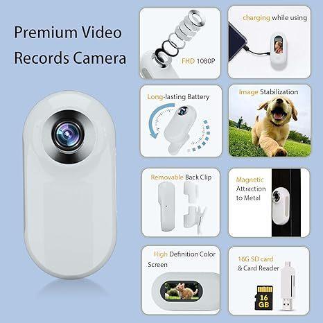 Mini HD 1080 Pet Camera with Image StabilizationPet CameraBravo Pets