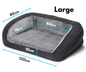 Snooza Bed Ortho Sofa ChincillaDog BedBravo Pets