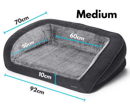 Snooza Bed Ortho Sofa ChincillaDog BedBravo Pets