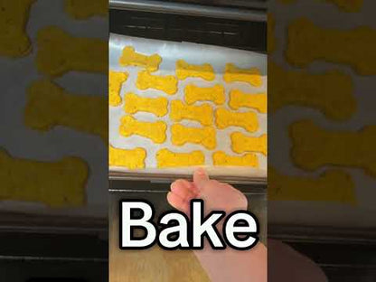 Gourmet DIY Biscuit Pumpkin and Coconut Dog Treat Mix - 150g