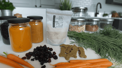 Gourmet Cranberry and Carrot with Turmeric DIY Dog Biscuit Treat Mix - 180gDog TreatsBravo Pets